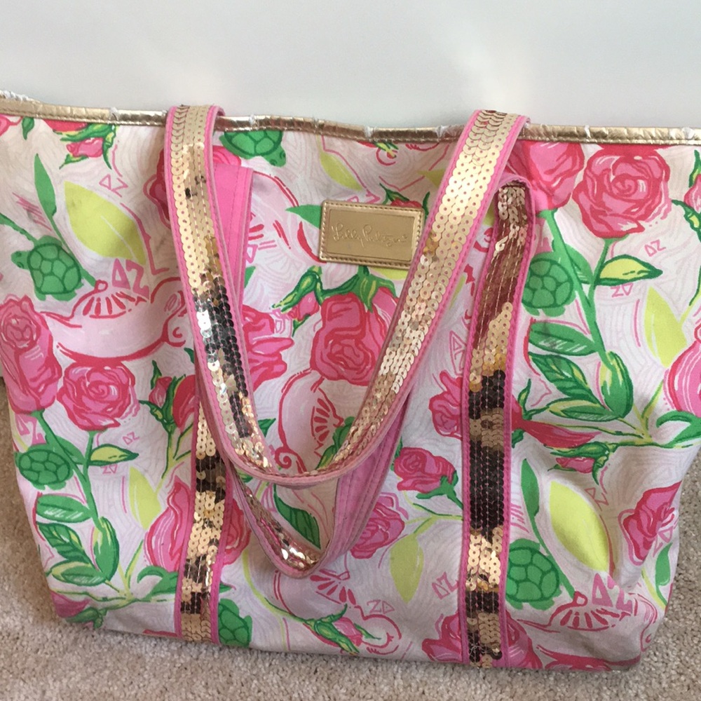 Delta Zeta Lilly Pulitzer Tote